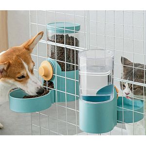 PP Material Cat Hanging Water Fountain Pet Feeder Bowls 350g