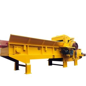 GX1400 Mobile Wood Waste Shredder 1400mm Feeder Chain Feeding