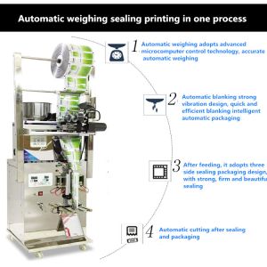 Small Scale Automatic Tea Leaf Packing Machine Multi Function
