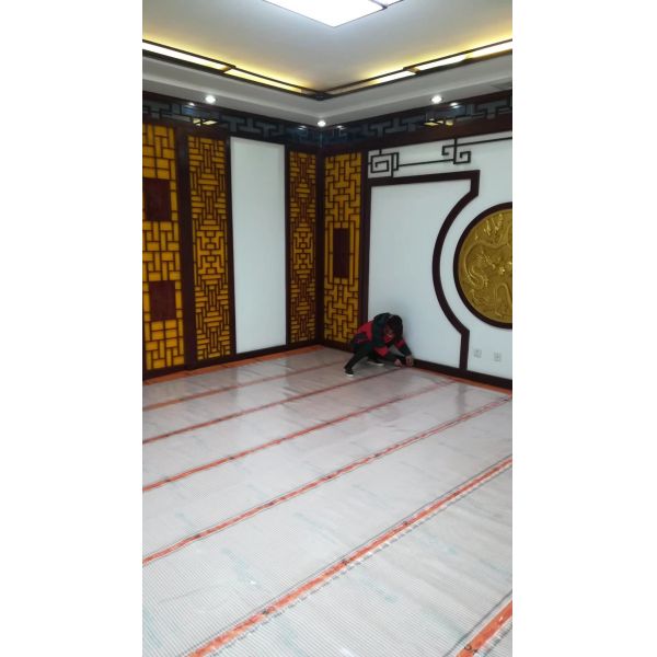 School / Yoga Studio Use Graphene Warm Floor Heating Film 220v / 110v / 12v Voltage