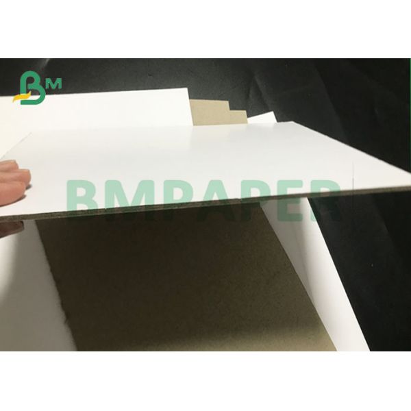 Recyclable 900gsm 1250gsm thick White claycoat Duplex Board Grey Back Sheets