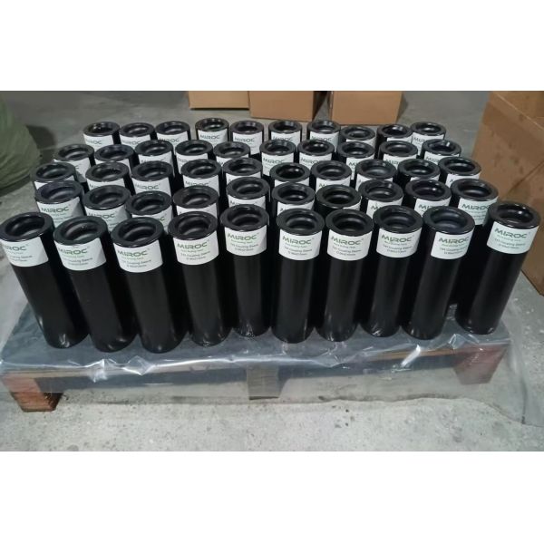 T45-210mm Threaded Drill Rod In Rock Drilling / Mining Coupling Sleeve T38-190mm