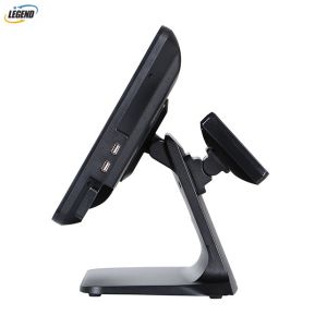 400 CD/㎡ 15 Inch Electronic POS Systems Intel Cerelon I5 CPU For Clothes Shop