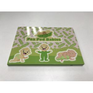 Art &Craft paper material video card 4.3'' lcd screen video brochure digital