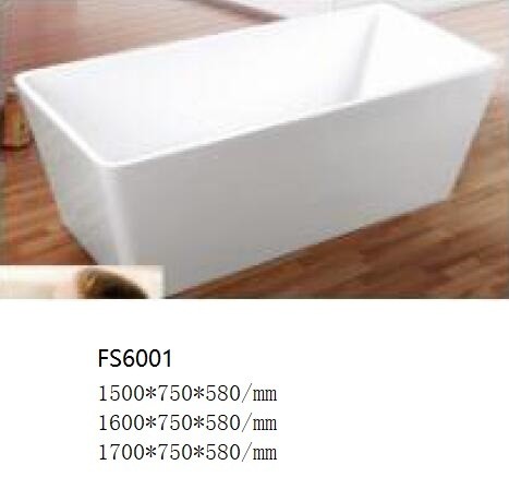 Buy Freestanding Acrylic Bathtub 1 People Capacity at wholesale prices