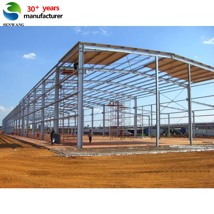 Prefab Steel Structure Warehouse with Commercial/Residential/Factory Application