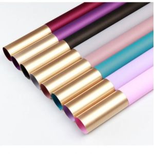 Gilt Flower Bouquet Wrapping Paper 58x58cm Flower Packaging Paper