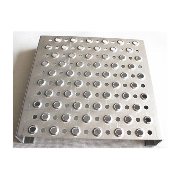 Buy Traction Tread Aluminum Grip Strut Grating With Round Hole For Platforms Walkway at wholesale prices