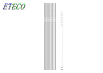 Buy Trips 18/8 Stainless Steel Reusable Straws Straight Juice Drinking Use at wholesale prices