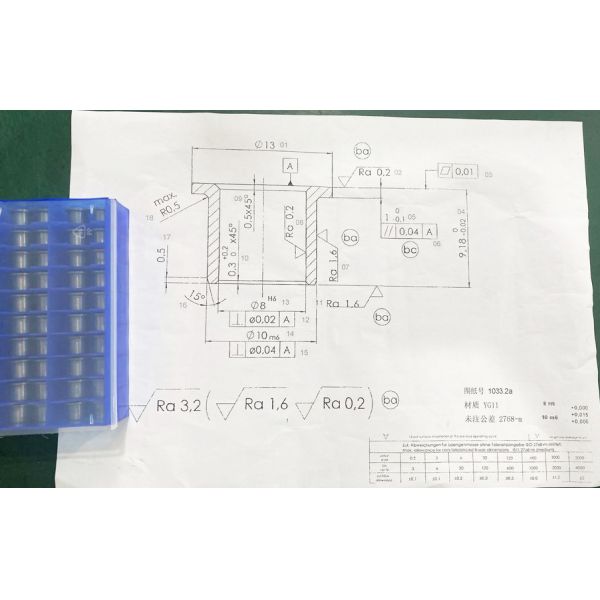 Weaving Machine Carbide Parts Tungsten Steel Precision Valve Seat