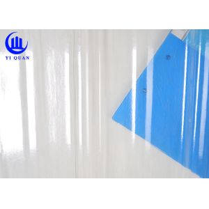 UPVC Trapezoidal Roofing Sheet 2.5mm Thickness 1000mm Width