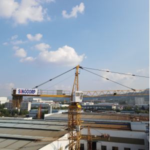 Sinocorp 10t Harmmerhead Tower Crane With Chassis