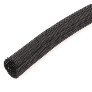 High Flexible PET Self Wrapping Split Braided Sleeving Against Abrasion