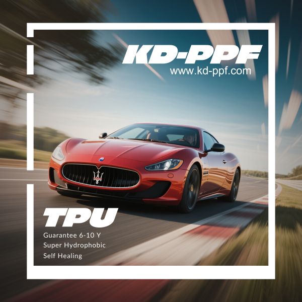Futurion TPU Paint Protection Film – Fast Healing Clear PPF& Nano Hydrophobic Surface Value protection applicable to high-end cars