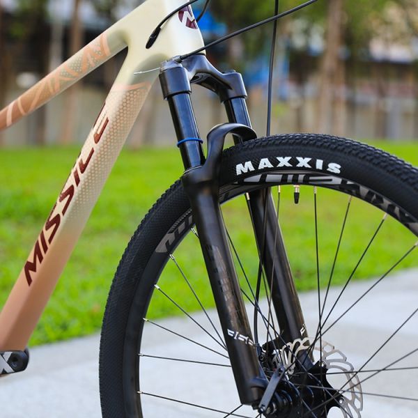 Aluminum Alloy Fork 29 Inch Mountain Bike with Hydraulic Disc Brake and Front Suspension