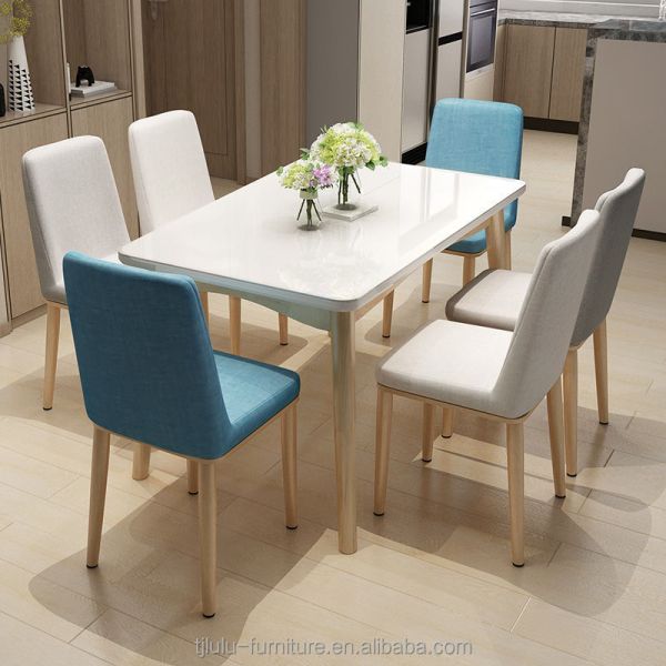 Modern Wood Dining Table Desk for Dining Room Furniture