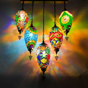 Bohemian chandelier Southeast Asian Cafe Restaurant Hotel Club Turkish