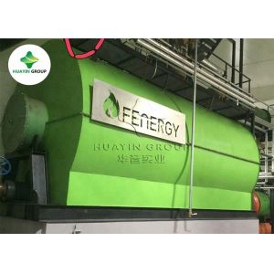 Waste Plastic Tire Pyrolysis Plant Fuel Oil Diesel Industrial Scale