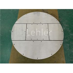 Stainless Steel SUS316L Wedge Wire Screen Catalyst Support grid 1800mm