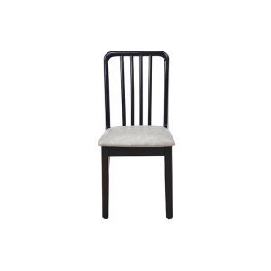 Artificial Leather Sponge Wooden Upholstered Chairs , Upholstered Side Chairs