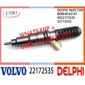 China 22172535 BEBE4D34101 Fuel engine Diesel Injector 22172535 BEBE4D34101 9022172535 E3.18 for VOL D12 3150 on sale