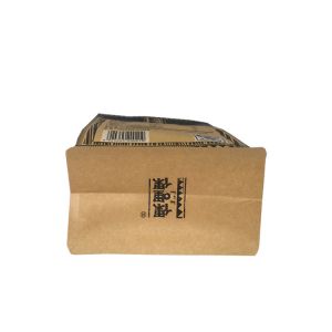 Customized printed aluminum foil zip lock Kraft paper nuts packaging bags with