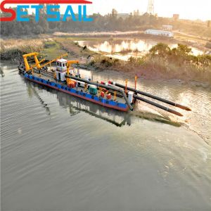 Hydraulic Control River Sand Cutter Suction Dredger with Flow Meter by Siemens