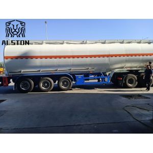 3 Axles 13000 Gallon 40000 Litre Fuel Tanker Aluminum Alloy