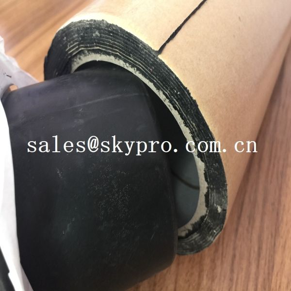 Buy 0.9mm Thickness Molded Rubber Products Butyl Rubber Adhesive Tape Aggressive at wholesale prices