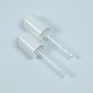 Quality Printed/Sticker/Embossed 18mm 24mm Glass Plastic Pipette Press Down Type Plastic Dropper for sale
