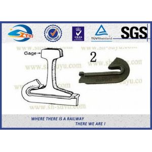 Plain Surface Heavy Duty 45# Steel Rail Anchor 8.8 Grade For Fixing Rail