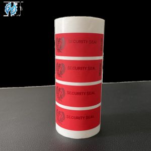 Custom Printing Security Label Stickers Tampered Proof Void Seal Stickers