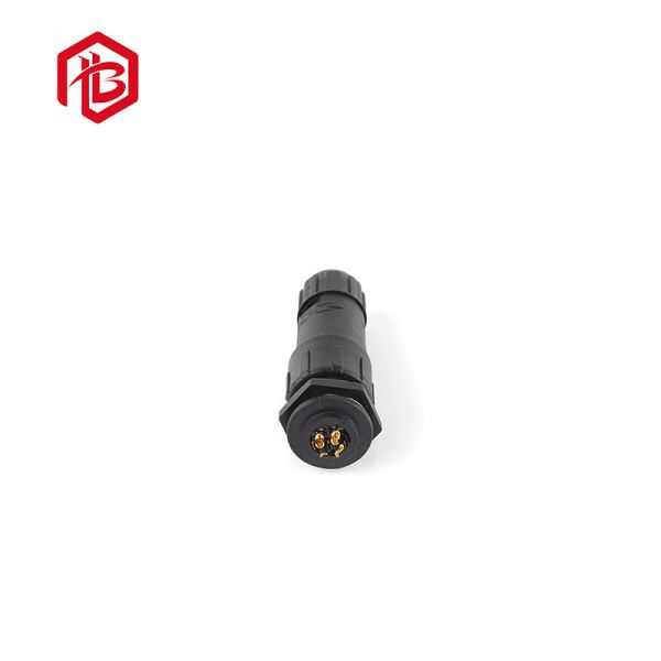 Buy UL CE CCC Straight Plug Waterproof Power Connector at wholesale prices