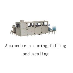 Automatic Soft Drinking Water Cleaning Filling Sealing 3-in-1 Machine 5 Gallon