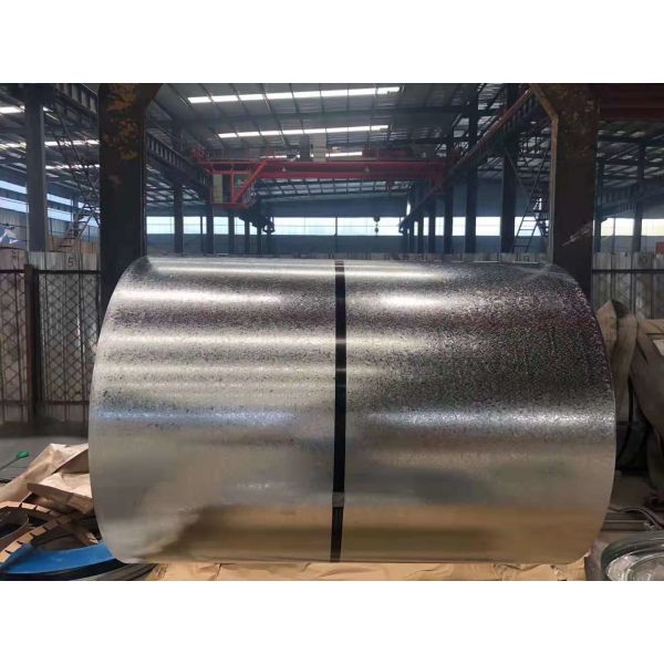1.0mm Galvanized Steel Coils Dx51d Grade 50 - 150g Zinc Coated