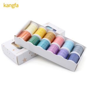 Excellent 0.8mm Flat Sewing Coarse Braid Waxed Thread For Customized Leather