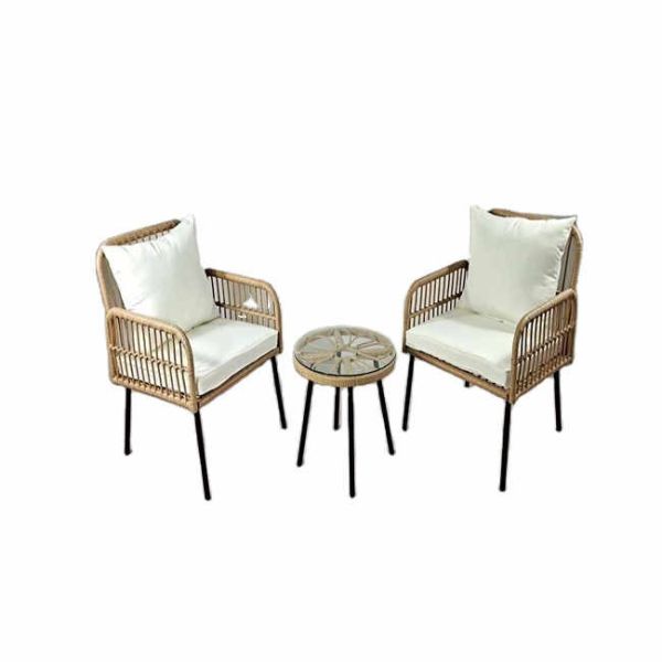 Woven Cool Rattan Garden Table Chairs Elegant Coffee Sofa Outdoor Furniture