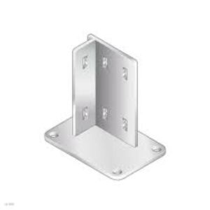 Raw Material Stainless Steel Floor Mount Base Plate for Affordable OEM ODM Needs