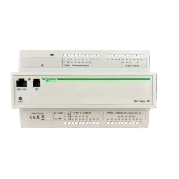 Buy Schneider Xenta 281 Programmable Controller 007300300 Smart Control Upgrade at wholesale prices