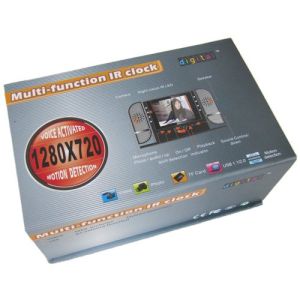 2011 HD 720P Remote Control Hidden Camera in Clock Style