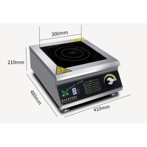 Safety Multiple Files Induction Electric Cooker 3500W Easy To Operate