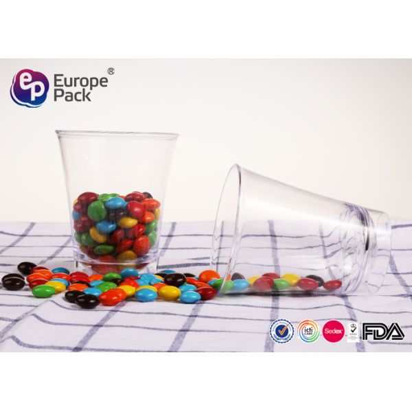 Buy Polystyrene Clear Plastic Disposable Bowls Dessert Plastic Containers at wholesale prices