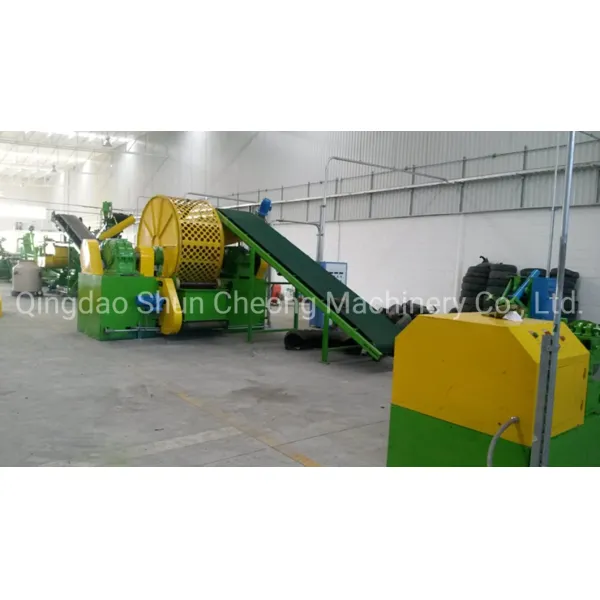 Zps-1200 Type Waste Tire Shredding Crushing Machine