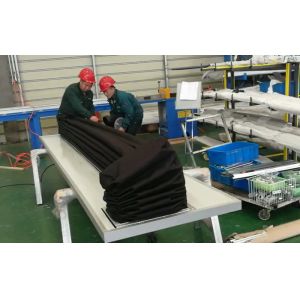 Warehouse Inflatable Dock Shelter Prevents Outdoor Heat Entering Freezing