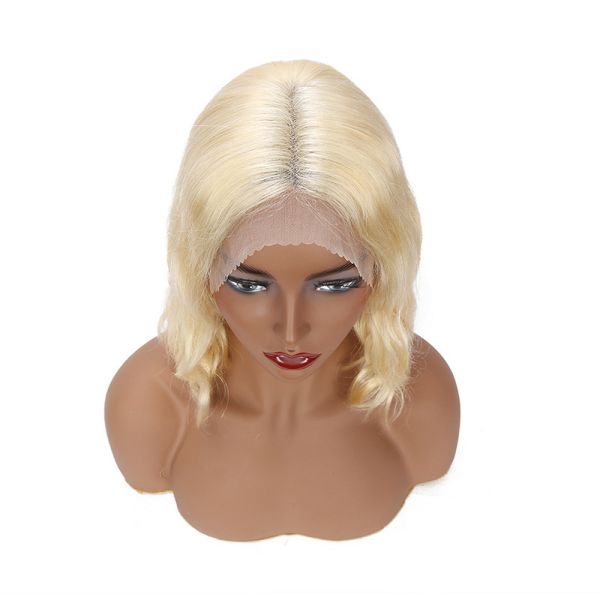 Healthy And Full Lace Front Human Hair Wigs Omber Color With Natural Hairline