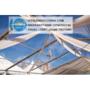 China 20x20 Frame Transparent Party Wedding Tent Double Coated Pvc on sale