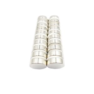 OEM ODM Sintered Neodymium Magnet NiCuNi Coated Round Disc Magnet