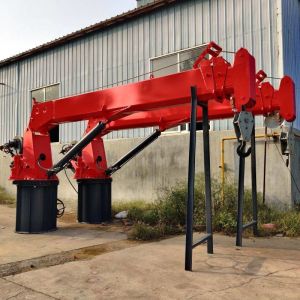 Folding Arm Or Telescopic Mobile Harbor Crane for lifting
