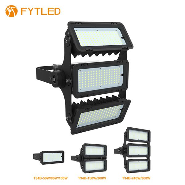 Buy 21000lm 150W High Mast Flood Light FYTLED CRI80 DALI Dimmable at wholesale prices