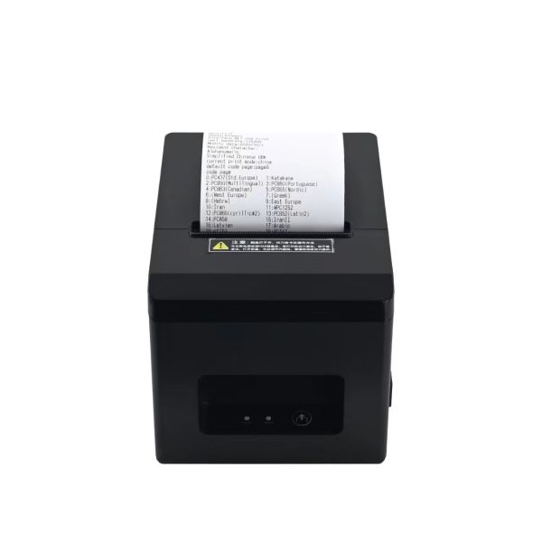JP-R80A 80mm Thermal Receipt desktop printer with 220V Power Supply and USB Interface
